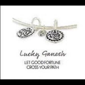 Chrysalis Lucky Ganesh silver bracelet